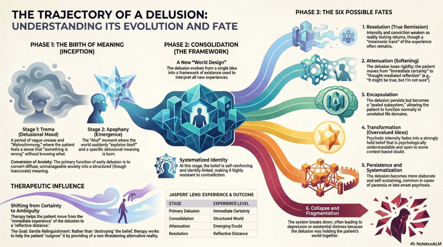 Memory Delusion The Fate of Delusions: Evolution, Transformation, and Resolution in ...